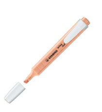 Evidenziatore Swing Cool pastel - punta a scalpello - tratto 1 - 4 mm - rosa pesca 126 - Stabilo
