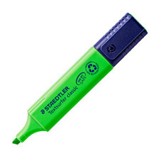 Evidenziatore Textsurfer Classic - punta a scalpello - tratto da 1,0-5,0mm - verde  - Staedtler