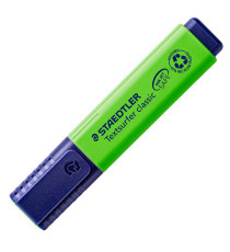 Evidenziatore Textsurfer Classic - punta a scalpello - tratto da 1,0-5,0mm - verde  - Staedtler