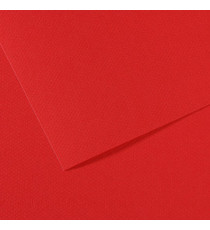 Foglio Mi-Teintes - A4 - 160 gr - rosso vivo - Canson