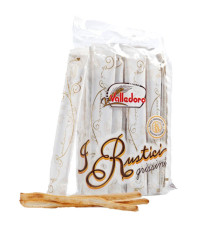 Grissini Rustici - 300 gr - multipack 12 monoporzioni - Valledoro