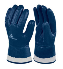 Guanti da lavoro pesante NI175 - nitrile - taglia 10 - blu - Deltaplus
