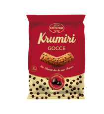 Krumiri con gocce di cioccolato - Bistefani - monoporzione con 3 biscotti da 27 gr