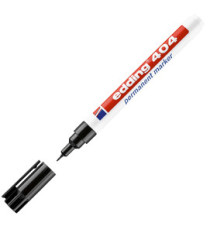Marcatore permanente 404  - punta tonda extra fine  - 0,75 mm - nero - Edding