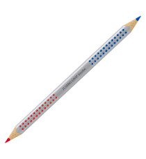 Matita bicolore triangolare Jumbo Grip 1109-10 - rosso/blu - Faber-Castell