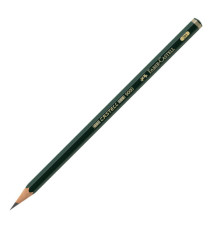 Matita in grafite Castell 9000 - gradazione 3H - esagonale - Faber-Castell