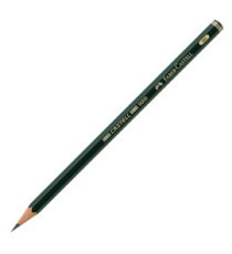 Matita in grafite Castell 9000 - gradazione 4H - esagonale - Faber-Castell