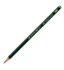 Matita in grafite Castell 9000 - gradazione 4H - esagonale - Faber-Castell