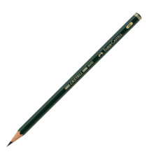 Matita in grafite Castell 9000 - gradazione 6B - esagonale - Faber-Castell
