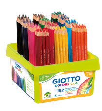 Matite colorate Colors Smile - colori assortiti - Giotto - pack da 192 pezzi