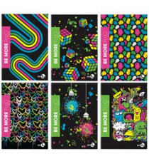 Maxiquaderno Be more Fluo - A4 - 1 rigo - 36+2 fogli - 100gr - BM