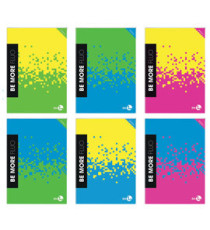Maxiquaderno Be More Fluo - A4 - 4mm - alta fogliazione - 48+2 fogli - 100 gr - BM
