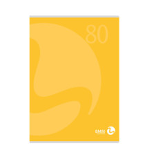 Maxiquaderno Color 80 - A4 - bianco - 80 fogli - 80gr - BM