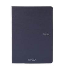Maxiquaderno Ecoqua original PM - A4 - 1 rigo - 40 fogli - 90gr - blu scuro - Fabriano