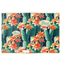 Maxiquaderno Nature Flowers - A4 - 5 mm - 42 fogli - 80 gr - Pigna