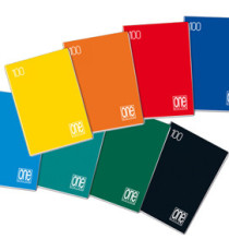 Maxiquaderno One Color - A4 - 1 rigo - 18+1  fogli - 100 gr - Blasetti