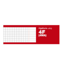 Maxiquaderno One Color - A4 - 4 mm c/margine - 20+1 fogli - 80 gr - Blasetti