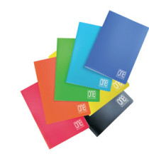 Maxiquaderno One Color - A4 - 5 mm - 20+1 fogli - 80 gr - copertina PP - Blasetti