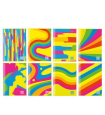 Maxiquaderno One Color Fantafluo - A4 - 1 rigo - 60 fogli - 80 gr - spiralato - Blasetti