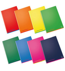 Maxiquaderno Pigna Colours - A4 - 1 rigo - 42 fogli - 80 gr - Pigna