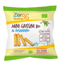 Mini grissini - rosmarino - monodose da 30 gr - Zer%glutine