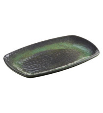 Piatto rettangolare Linea Amazzonia - 23,5 x 15 x 2,5 cm - melamina - Leone