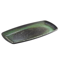 Piatto rettangolare Linea Amazzonia - 35,5 x 19 x 2,5 cm - melamina - Leone