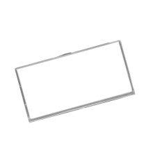 Portabadge con clip e spilla - 6,5 x 3 cm - Lebez