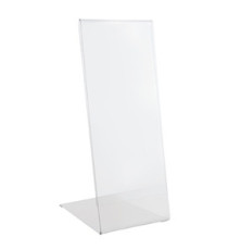 Portadepliant con base a L - 1/3 A4 - 10 x 21 cm - Lebez