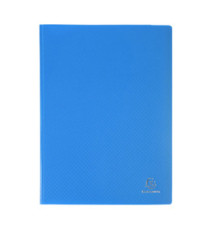 Portalistini Opak - PP - 24 x 32 cm - 30 buste - azzurro - Exacompta