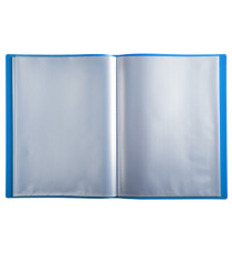 Portalistini Opak - PP - 24 x 32 cm - 30 buste - azzurro - Exacompta