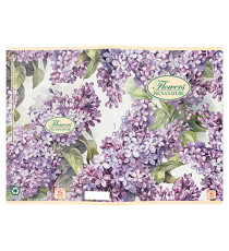 Quaderno Nature Flowers - A5 - 1 rigo - 42 fogli - 80 gr - Pigna