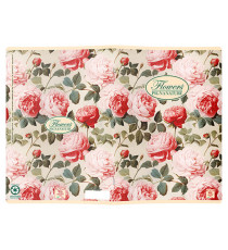 Quaderno Nature Flowers - A5 - 1 rigo - 42 fogli - 80 gr - Pigna