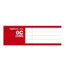 Quaderno One Color - A5 - 1 rigo c/margine - 20+1 fogli - 80 gr - Blasetti