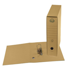 Registratore Eco New - dorso 8 cm - protocollo 23 x 33 cm - camoscio - Brefiocart