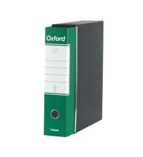 Registratore Essentials G73 - dorso 8 cm - commerciale 23 x 30 cm - verde - Esselte