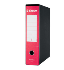 Registratore Essentials G75 - dorso 8 cm - protocollo 23 x 33 cm - rosso - Esselte
