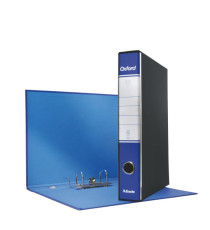 Registratore Oxford G84 - dorso 5 cm - protocollo 23 x 33 cm - blu - Esselte