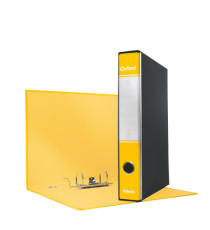 Registratore Oxford G84 - dorso 5 cm - protocollo 23 x 33 cm - giallo - Esselte