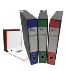 Registratore Starbox - dorso 5 cm - protocollo 23 x 33 cm - colori assortiti - Starline