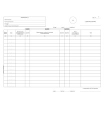 Registro carico/scarico stupefacenti unità operative - 100 pag numerate -  DU132101200 - Data Ufficio