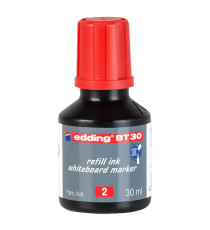 Ricarica inchiostro marcatore BT30 - 30 ml - rosso - Edding
