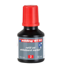 Ricarica inchiostro marcatore BT30 - 30 ml - rosso - Edding