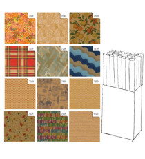 Rotolo carta regalo Kraft - 2 x 0,70 m - Rex Sadoch