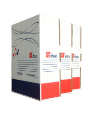 Scatola archivio ST-box - 35,5 x 26 x 9 cm - bianco - Starline