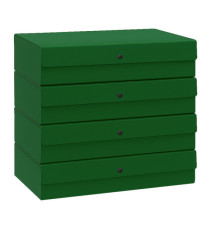 Scatola progetto - dorso 10 cm - verde - Starline