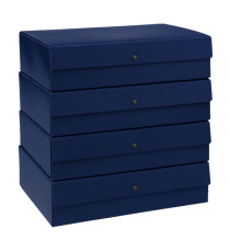 Scatola progetto - dorso 12 cm - blu - Starline