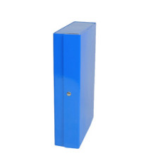 Scatola progetto Glossy - dorso 8 cm - azzurro - Starline