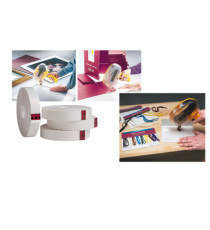 Nastro biadesivo per dispenser ATG - senza supporto - 12 mm x 25 m - PP - trasparente - Scotch