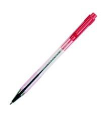 Penna a sfera a scatto BP S Matic - punta fine 0,7 mm - rosso - Pilot